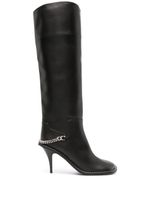 Stella McCartney bottes Ryder 110 mm en cuir artificiel - Noir - thumbnail