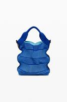 Middelgrote geperforeerde tas - BLUE - U