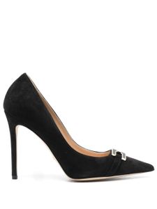 Elisabetta Franchi escarpins Franchi 100 mm en daim - Noir