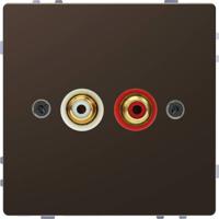 Merten MEG4350-6052 Luidsprekerstekkerdoos System Design Mokka 1 stuk(s)