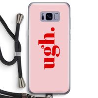 Ugh: Samsung Galaxy S8 Transparant Hoesje met koord