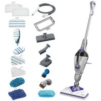 BLACK+DECKER BHSM1615DSM 1600W Steam-mop met SteaMitt, deltavoet en 17 accessoires stoomreiniger - thumbnail