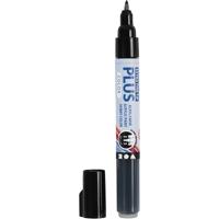 Creativ Company Plus color marker, l: 14,5 cm, lijndikte 0,7 mm, zwart, 5,5 ml, 1 stuk