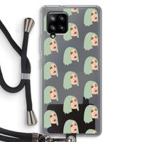 King Kylie: Samsung Galaxy A42 5G Transparant Hoesje met koord