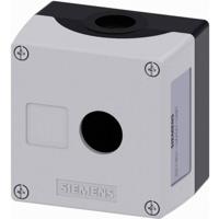 Siemens 3SU1801-0AA00-0AB1 Lege behuizing 1 inbouwplaats (l x b x h) 85 x 85 x 64 mm Zonder markering Grijs 1 stuk(s)