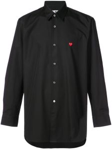 Comme Des Garçons Play heart logo shirt - Noir