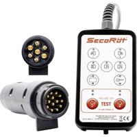 SecoRüt 70241.2 SecoRüt Prüfbox für Anhängersteckdosen 7 und 13 Polig (12 Volt) Trekkend voertuig tester 12 V Aantal polen:7 & 13