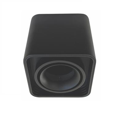 LED-opbouwspot Corsa zwart GU10