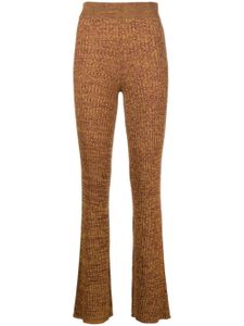 REMAIN pantalon nervuré en laine - Marron