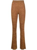 REMAIN pantalon nervuré en laine - Marron