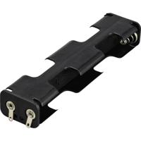 TRU COMPONENTS TC-13220548 Batterijhouder 4 AA (penlite) Soldeeraansluiting (l x b x h) 108 x 17 x 26 mm TRU COMPONENTS TC-13220548 Batterijhouder 4 AA (penlite) Soldeeraansluiting (l x b x h) 108 x 17 x 26 mm