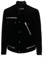 TOM FORD veste de moto à col montant - Noir - thumbnail