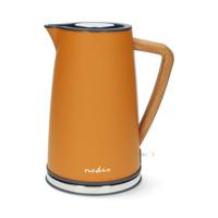 Nedis Waterkoker | 1.7 l | Soft-Touch | Oranje | 360 graden draaibaar | Verborgen verwarmingselement | Strix®-controller | Droogkookbeveiliging -