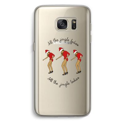 Jingle Ladies: Samsung Galaxy S7 Transparant Hoesje