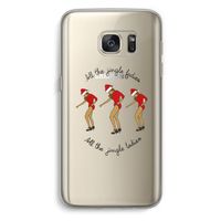 Jingle Ladies: Samsung Galaxy S7 Transparant Hoesje