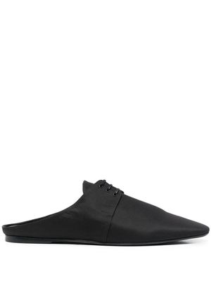 Saint Laurent Terence muiltjes met veters - Zwart
