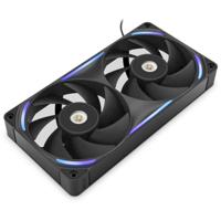 NZXT f240x rgb case fans (zwart, 2 stuks, 240 x 120 x 30 mm, pwm)