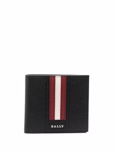 Bally portefeuille pliant à plaque logo - Noir