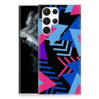 Samsung Galaxy S22 Ultra | TPU Hoesje | Funky Triangle