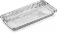 Weber aluminium lekbakjes xl 5 stuks