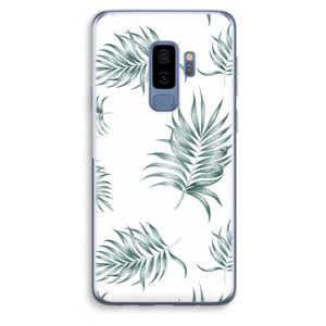 Simple leaves: Samsung Galaxy S9 Plus Transparant Hoesje