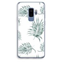 Simple leaves: Samsung Galaxy S9 Plus Transparant Hoesje - thumbnail