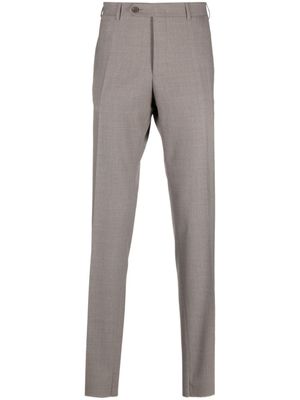 Canali pantalon de costume à coupe fuselée - Tons neutres