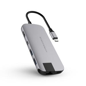 HYPER HyperDrive SLIM USB 3.2 Gen 1 (3.1 Gen 1) Type-C Zwart, Grijs