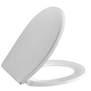 Pressalit Tivoli softclosetzitting met softclose met uni flex scharnier met kantelbevestiging wit 742000-d02999