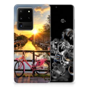 Samsung Galaxy S20 Ultra Siliconen Back Cover Amsterdamse Grachten