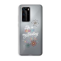 Tough Life: Huawei P40 Pro Transparant Hoesje Tough Life: Huawei P40 Pro Transparant Hoesje