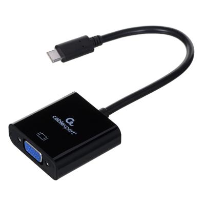 Gembird A-CM-HDMIF-04 USB grafische adapter Zwart