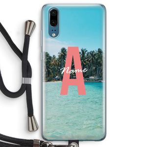 Pacific Dream: Huawei P20 Transparant Hoesje met koord