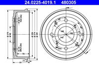 ATE Remtrommel 24.0225-4019.1 - thumbnail