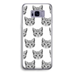 Kitten: Samsung Galaxy S8 Transparant Hoesje