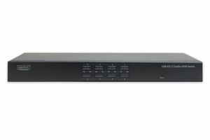 Digitus DS-23200-2 KVM-switch 8 poorten VGA PS/2, USB 1280 x 1024 Pixel, 1920 x 1200 Pixel