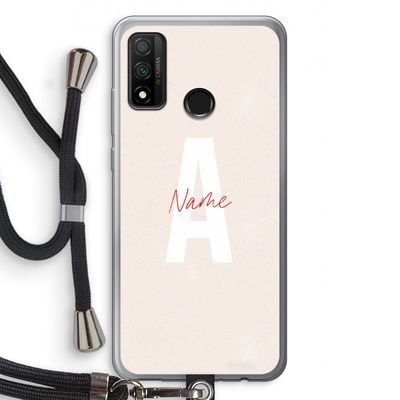 Strawberry Milkshake: Huawei P Smart (2020) Transparant Hoesje met koord