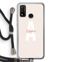 Strawberry Milkshake: Huawei P Smart (2020) Transparant Hoesje met koord