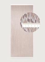 Degor Vliegengordijn Yris Bruin / Transparant 90 x 210 cm