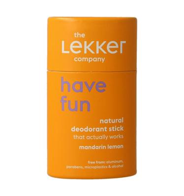 Deodorant stick mandarijn & citroen