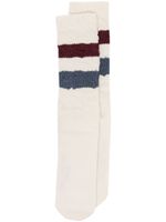 Golden Goose striped ankle socks - Tons neutres