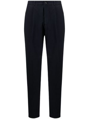 Dell'oglio pantalon fuselé à design plissé - Bleu