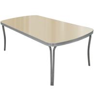 Bel Air Retro Tafel TO28 Antique White Oxide