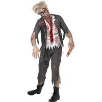 Zombie kostuum voor heren 52-54 (L)  - - thumbnail