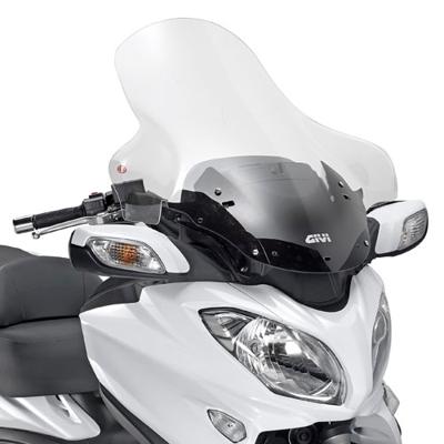 GIVI Windscherm, moto en scooter, D3104ST Verhoogd transparant