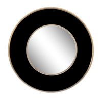 Spiegel Tess goud/zwart 60cm