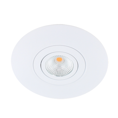 LED spot XXL kantelbaar 5Watt rond WIT IP65 dimbaar