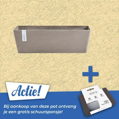 Bak bruges l55b17h17cm taupe