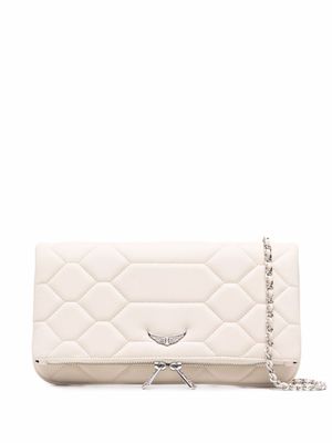 Zadig&Voltaire sac porté épaule Rock XL - Tons neutres