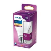 Philips LED Lamp Mat - 15 W - E27 - warmwit licht